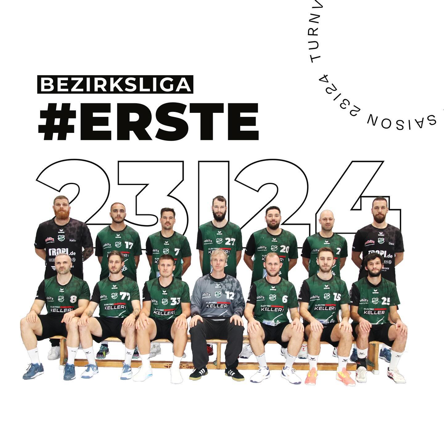 Die erste Männermannschaft des TVO